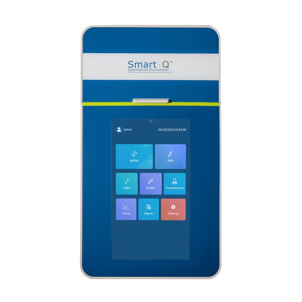 Smart-Q™ 800 Fluorometer, screens